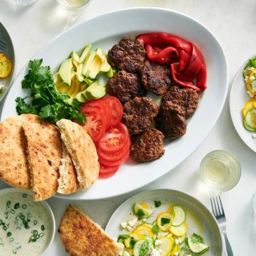 This easy party menu makes summer classics extra special
