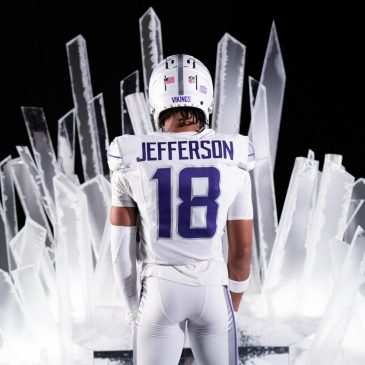 Check out the new Vikings alternate uniforms aptly dubbed ‘Winter Warrior’