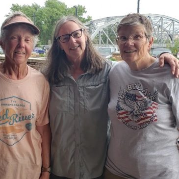 Three women in their 70s set to embark on final leg of canoe journey to Hudson Bay