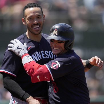 Carlos Correa scratched, plunging Twins catcher Christian Vázquez into third base duties