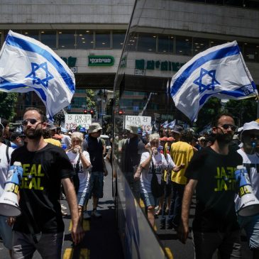 After 9 months of war, Israelis call for a cease-fire deal and elections