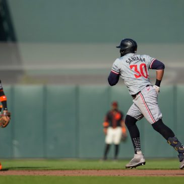 Carlos Santana’s home run helps lift Twins to win, makes personal history