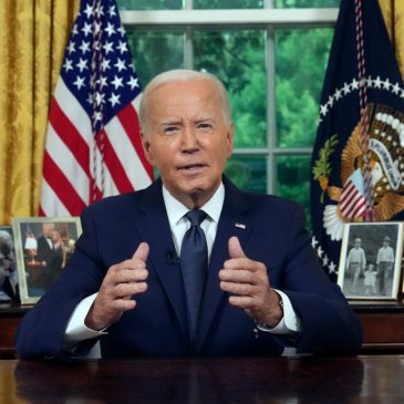 Biden will make a case for his legacy — and for Harris to continue it — in his Oval Office address