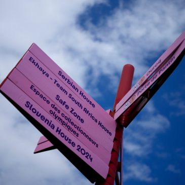 Olympic fans can eat, drink and cheer in a mini World’s Fair in Paris park