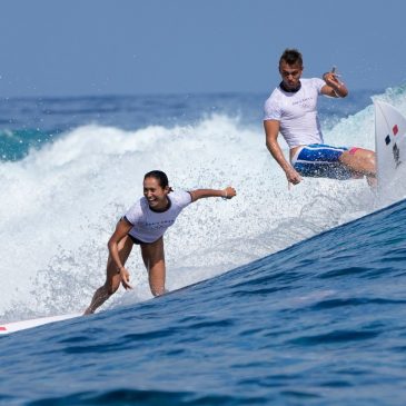 How is wave forecasting done and how does it impact the Paris Olympics surfing competition?