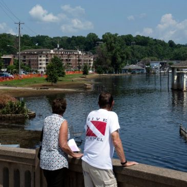 High water forces changes to Lumberjack Days in downtown Stillwater — but the floating stage is back