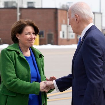 Amy Klobuchar, Tina Smith, Angie Craig react to Biden’s exit