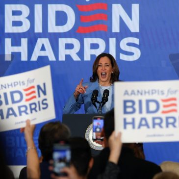 Harris rallies in Las Vegas for Biden. Many Democrats agree, but some want her to face Trump