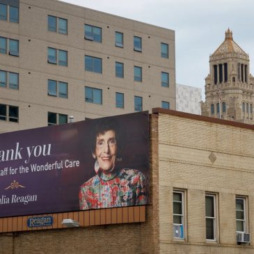 Man buys 11 Rochester billboards thanking Mayo Clinic for treating his late wife