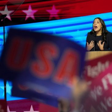 Your audience is filled with Republicans. The Democratic convention is underway. How to cover it?