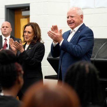 Kamala Harris and Tim Walz will sit down for first major television interview of their presidential campaign