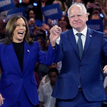 Walz’s big night, influencers flexing clout, defining freedom. Takeaways from Day 3 of the DNC