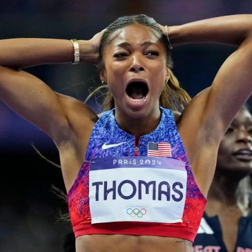 Paris Olympics Day 11: Gabby Thomas leads Americans to 2 golds — 5 overall — at track and field