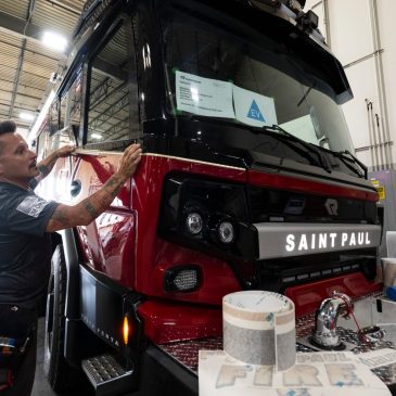 Behind-the-scenes with Minnesota’s first electric firetruck: Designed to be more maneuverable, safer for firefighters