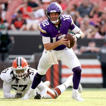 Here are five takeaways from the Vikings’ preseason game against the Browns