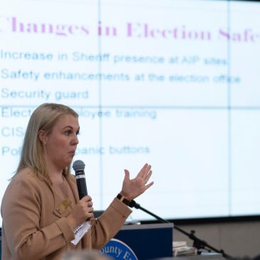 Election officials prepare for threats with panic buttons, bulletproof glass