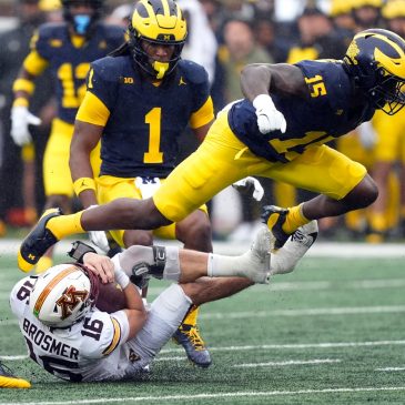 A controversial, close call leads to Gophers’ 27-24 loss to Michigan