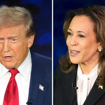 For Harris and Trump, facial expressions did much of the talking during presidential debate