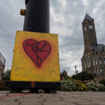 Residents of Springfield, Ohio, hunker down and pray for a political firestorm to blow over