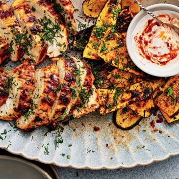 Easy weeknight meals: Grilled Lemon Harissa Chicken