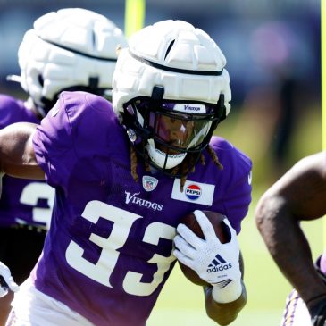Now with the Vikings, running back Aaron Jones believes he’s entering his prime