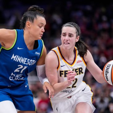 Napheesa Collier, Bridget Carleton help Lynx outduel Caitlin Clark and Indiana Fever