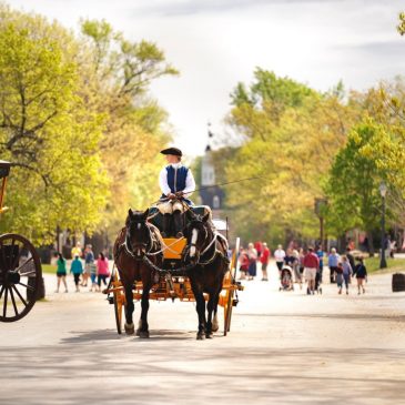 Colonial garb and Nikes: What it’s like to live in the middle of American history