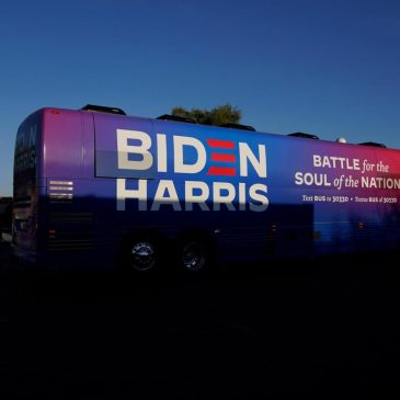 Texas jury clears most ‘Trump Train’ drivers in civil trial over 2020 Biden-Harris bus encounter