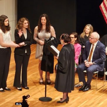 Theodora Gaïtas formally takes oath as Minnesota’s newest Supreme Court justice