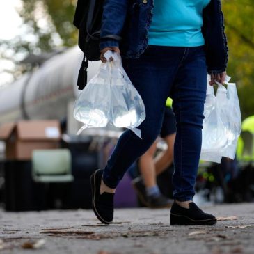 A week after Helene hit, thousands still without water struggle to find enough