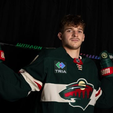 Wild newcomer Jakub Lauko is full of surprises