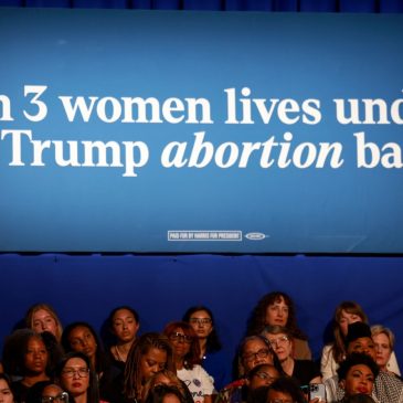 Abortion emerges as most important election issue for young women, poll finds