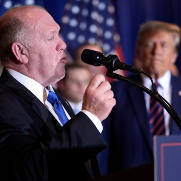 Trump announces Tom Homan, former director of immigration enforcement, will serve as ‘border czar’