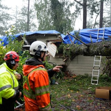 Major storm drops record rain, downs trees in Northern California after devastation further north