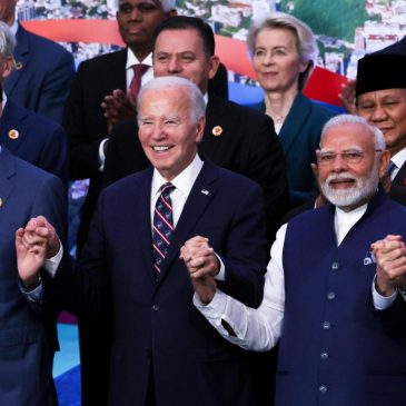 Biden appeals to world leaders to stay in the climate fight as Trump shadows his efforts