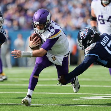 The mobility of Vikings quarterback Sam Darnold sneaks up on opposing teams