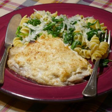 Quick Fix: Horseradish Crusted Snapper with Arugula Pasta