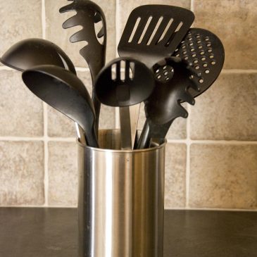 Your black plastic kitchen utensils aren’t so toxic after all. But you should still toss them, group says