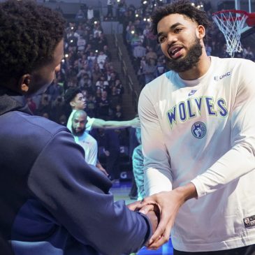 He returned to Minnesota as a visitor, but Karl-Anthony Towns will always view this as a home