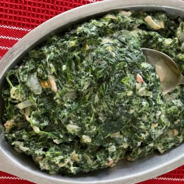 Recipe: Creamed spinach is the perfect side dish to prime rib for Christmas dinner