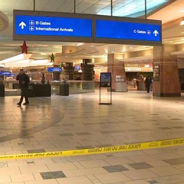 Christmas shooting at Phoenix airport leaves 3 people wounded, 1 stabbed