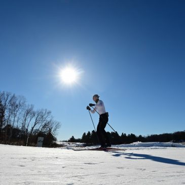 Cross-country ski trails open at Battle Creek, marking first trails in east metro to open with machine-made snow