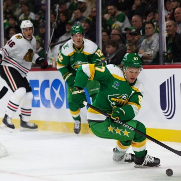 Wild’s deadly top line forcing opponents to play on-ice chess