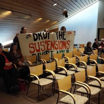 U of M students interrupt Board of Regents meeting in protest for divestment