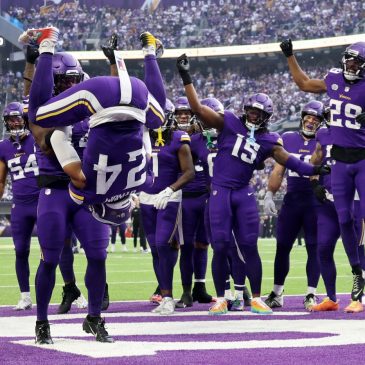 ‘You can crown us’: How the Vikings became the NFL’s gold standard for on-field celebrations