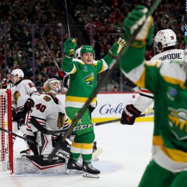 Wild get the gift they needed most, hold off Chicago to snap losing streak