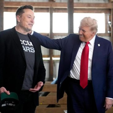 Musk and Trump are viewed roughly the same by Americans, new poll finds