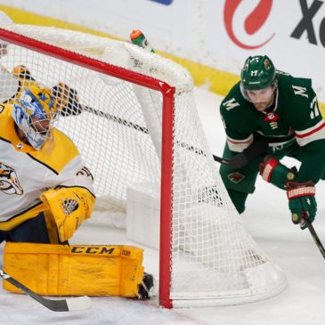 Wild like the way things are trending as Faber, Lauko return for Nashville trip