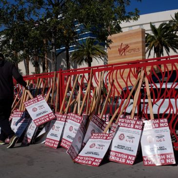 Las Vegas hotel workers union reaches tentative deal with casino to end longest strike in decades