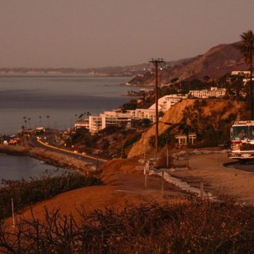 LA’s Olympic venues were spared by wildfires, but the city’s rebuild could impact the Games’ runup